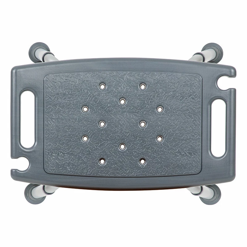 Outlet โค๏ธ Flash Furniture HERCULES Series 300LB Capacity Adjustable Shower Chair, Non-slip Feet, Gray ๐ 5 Outlet โค๏ธ Flash Furniture HERCULES Series 300LB Capacity Adjustable Shower Chair, Non-slip Feet, Gray ๐ - Image 5