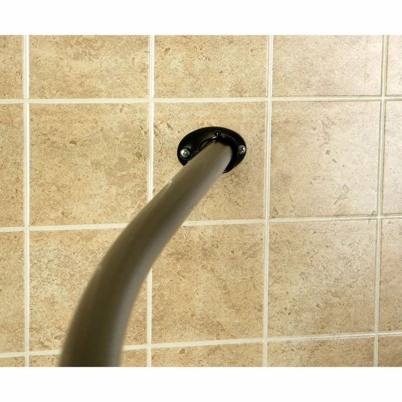 Outlet โ Kingston Brass Adjustable Single Curved Shower Curtain Rod, Oil Rubbed Bronze ๐ 3 Outlet โ Kingston Brass Adjustable Single Curved Shower Curtain Rod, Oil Rubbed Bronze ๐ - Image 3