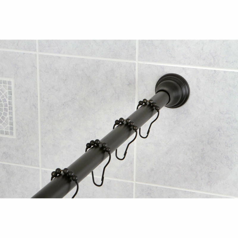 Hot Sale ๐ Kingston Brass Kingston Straight Shower Curtain Rod W/Shower Curtain Rings, Oil Rubbed Bronze ๐ 3 Hot Sale ๐ Kingston Brass Kingston Straight Shower Curtain Rod W/Shower Curtain Rings, Oil Rubbed Bronze ๐ - Image 3