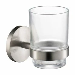 Cheapest ๐ Blossom Kitchen & Bath Supply Blossom Toothbrush Holder, Brushed Nickel โจ
