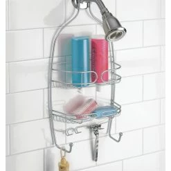 Deals ✔️ IDesign Neo Wire Hanging Shower Caddy, Silver 🥰 -Nameeks Shop 162178750beb18b5 3946 w800 h800 b0 p0