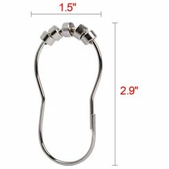 Outlet 😀 Dillon And Daria's Designs LLC Utopia Alley Roller Shower Hook, Chrome 😉 -Nameeks Shop 19f1f2c600ed10fc 2294 w800 h800 b1 p0