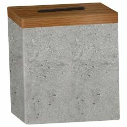 Buy 😉 TATARA Nu Steel Concrete Stone/Wooden Finish Boutique Tissue 👍