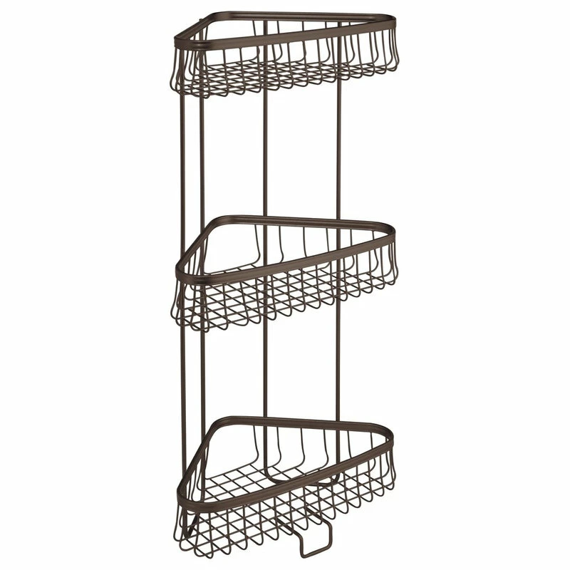 Promo ๐ฏ IDesign York Lyra 3-Tier Shower Shelf, Bronze ๐ 1 Promo ๐ฏ IDesign York Lyra 3-Tier Shower Shelf, Bronze ๐