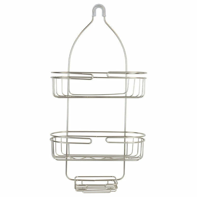Discount ๐ฅ HOME BASICS Element Shower Caddy, Satin Nickel โญ 1 Discount ๐ฅ HOME BASICS Element Shower Caddy, Satin Nickel โญ