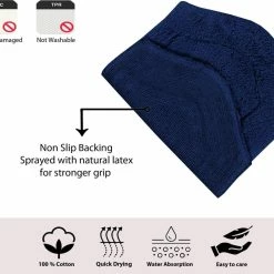 Best Sale 💯 Home Weavers Inc. Waterford Bath Rug, 17"x24", Navy Blue 🔥 14 Best Sale 💯 Home Weavers Inc. Waterford Bath Rug, 17"x24", Navy Blue 🔥 -Nameeks Shop 3b810151031b7668 5077 w800 h800 b0 p0