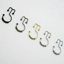 Brand new 🔥 SignatureThings Metal Double Shower Curtain Rings Set Of 12, Polished Nickel 👏 -Nameeks Shop 3cc1554f026f73f8 2260 w800 h800 b0 p0