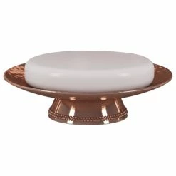 Discount ⌛ TATARA Nu Steel Hudson 🔨 Hammered Copper Soap Dish 🤩