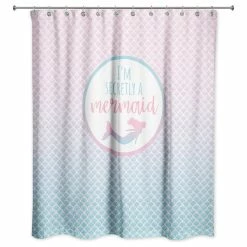 Best reviews of 🥰 DDCG Secretly A Mermaid 71x74 Shower Curtain 👏