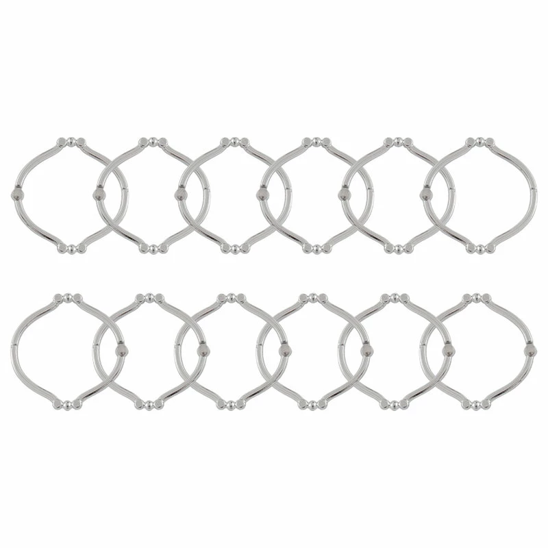 Best Pirce ๐ Dillon And Daria's Designs LLC Utopia Alley Rustproof Shower Curtain Rings For Bathroom, Chrome ๐ฏ 4 Best Pirce ๐ Dillon And Daria's Designs LLC Utopia Alley Rustproof Shower Curtain Rings For Bathroom, Chrome ๐ฏ - Image 4