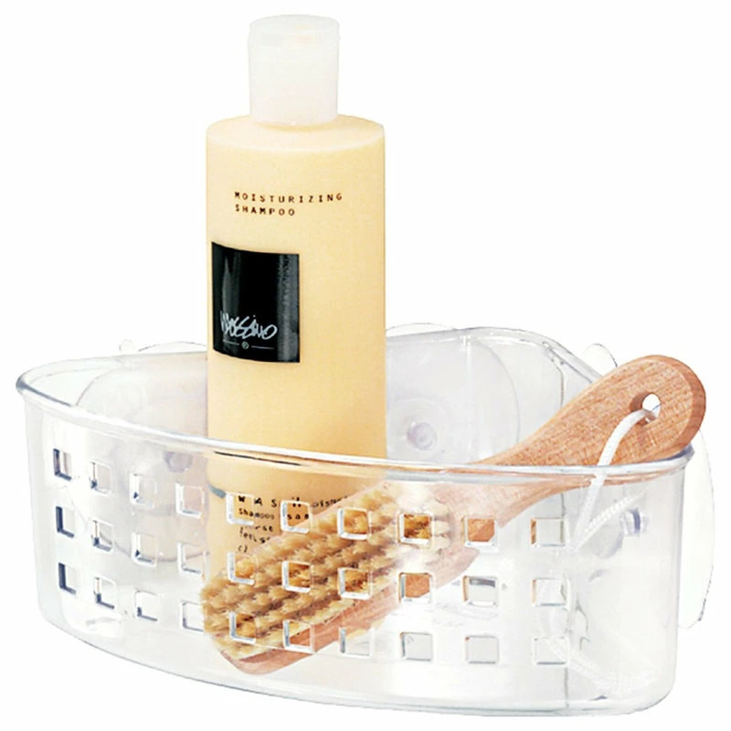 Best deal ๐ IDesign Suction Corner Basket, Clear ๐ 2 Best deal ๐ IDesign Suction Corner Basket, Clear ๐ - Image 2