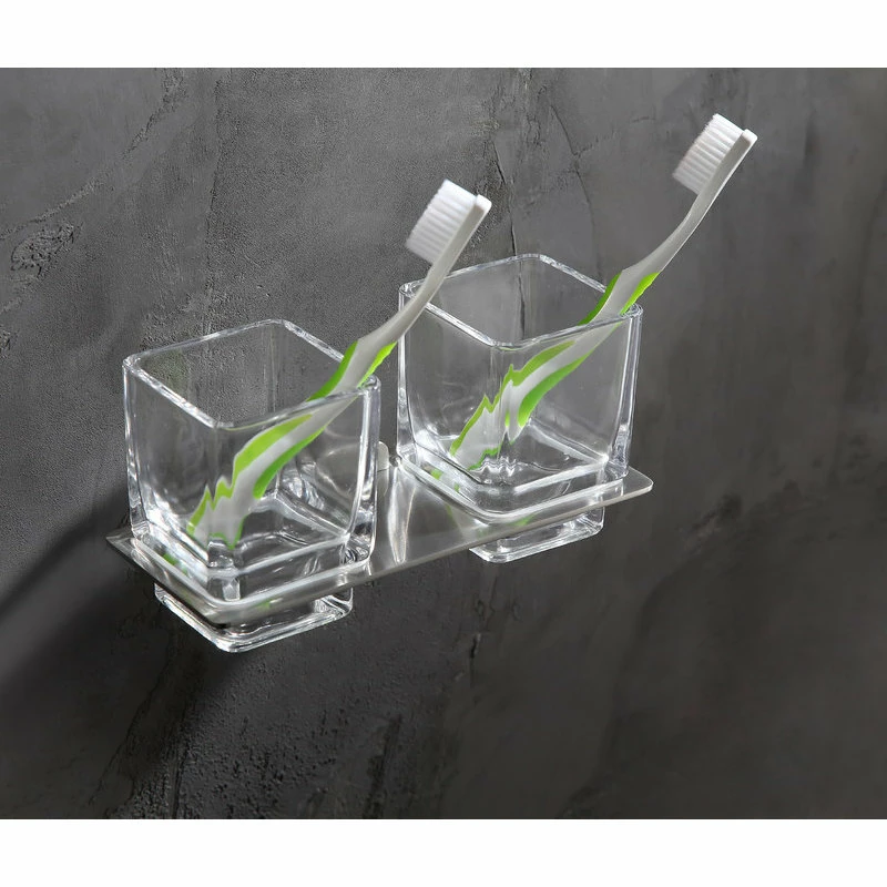 Cheap 🔔 ANZZI Caster 3 Series Dual Toothbrush Holder, Brushed Nickel 💯 3 Cheap 🔔 ANZZI Caster 3 Series Dual Toothbrush Holder, Brushed Nickel 💯 - Image 3