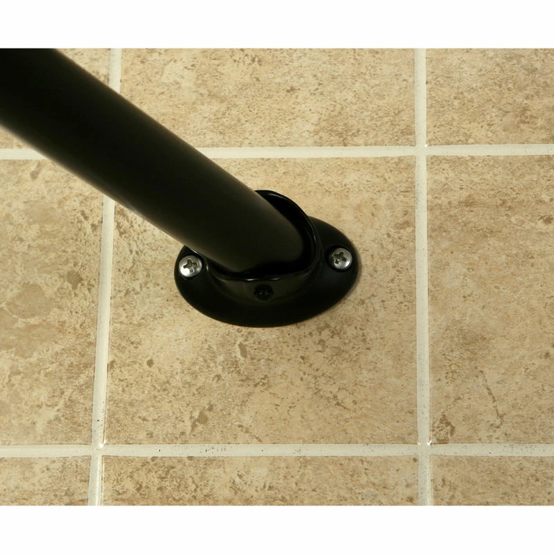 Outlet โ Kingston Brass Adjustable Single Curved Shower Curtain Rod, Oil Rubbed Bronze ๐ 2 Outlet โ Kingston Brass Adjustable Single Curved Shower Curtain Rod, Oil Rubbed Bronze ๐ - Image 2