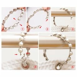 Wholesale 🌟 Dillon And Daria's Designs LLC Utopia Alley Shower Curtain Rings For Bathroom Shower Rod, Brushed Nickel ✔️ -Nameeks Shop 6d81c51401eac90c 4339 w800 h800 b1 p0