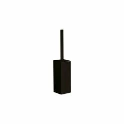 Budget 🛒 Nameeks Square Matte Black Toilet Brush Holder ✔️