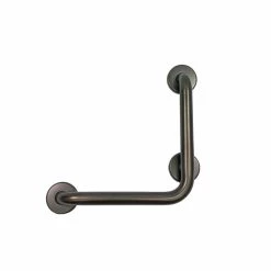 Wholesale 🎉 CSI Bathware 32" X 32" Left Hand Vertical Angle Grab Bar, Oil Rubbed Bronze ❤️