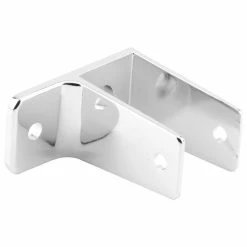 Outlet ✔️ Prime-Line Products One Ear Wall Bracket, For 3/4" Thick Panels, Zinc Alloy, Chrome Plated 🤩