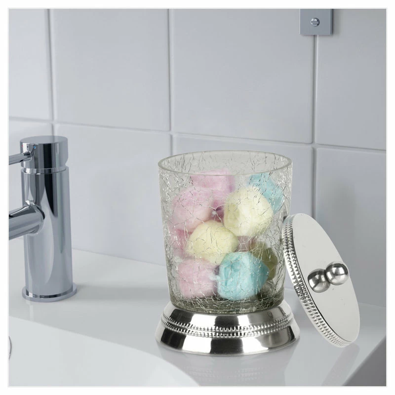 Flash Sale ๐ TATARA Nu Steel Regal Glass And Metal Cotton Swab/Cotton Container ๐ 5 Flash Sale ๐ TATARA Nu Steel Regal Glass And Metal Cotton Swab/Cotton Container ๐ - Image 5