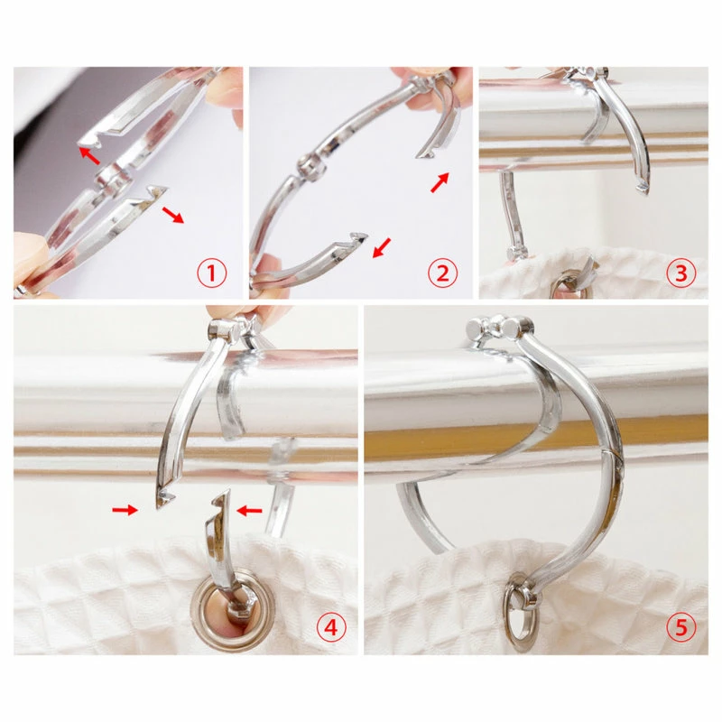 Best Pirce ๐ Dillon And Daria's Designs LLC Utopia Alley Rustproof Shower Curtain Rings For Bathroom, Chrome ๐ฏ 9 Best Pirce ๐ Dillon And Daria's Designs LLC Utopia Alley Rustproof Shower Curtain Rings For Bathroom, Chrome ๐ฏ - Image 9