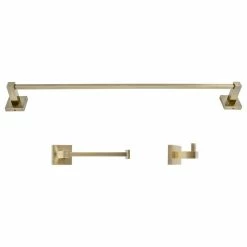 Coupon 🛒 Italia Capri Series Bronze 3 Piece Bathroom Accessory Set 🧨