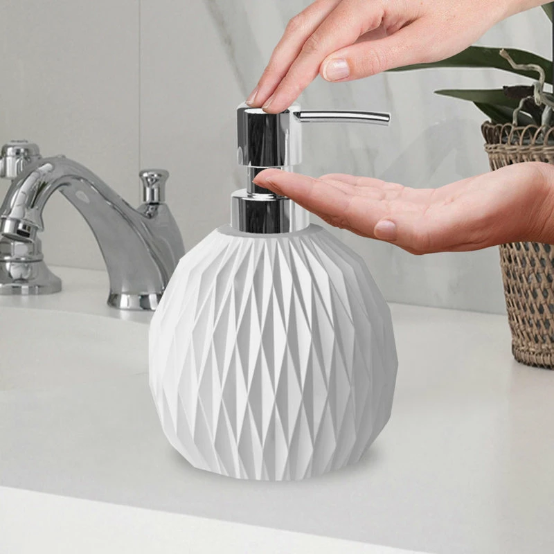 Wholesale ๐งจ TATARA Resin Bath Accessory Set For Vanity Countertops 4 Piece Luxury Ensemble, White ๐ 3 Wholesale ๐งจ TATARA Resin Bath Accessory Set For Vanity Countertops 4 Piece Luxury Ensemble, White ๐ - Image 3