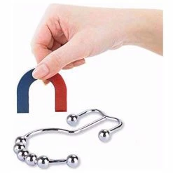 Brand new 🔥 SignatureThings Metal Double Shower Curtain Rings Set Of 12, Polished Nickel 👏 -Nameeks Shop 88b1140d026f73ef 2260 w800 h800 b1 p0