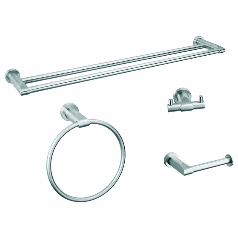Outlet ๐ฅฐ Ancona Moderna 4-Piece Stainless Steel Bathroom Hardware Set ๐ 1 Outlet ๐ฅฐ Ancona Moderna 4-Piece Stainless Steel Bathroom Hardware Set ๐