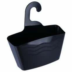 Cheapest ✔️ EVIDECO Hanging Shower Caddy Organizer, Plastic Basket, Black 🥰