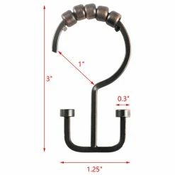 Cheap 🧨 Dillon And Daria's Designs LLC Utopia Alley Deco Flat Double Roller Shower Curtain Hooks, Oil Rubbed Bronze 👍 -Nameeks Shop 95c132c50f9fa500 2117 w800 h800 b1 p0