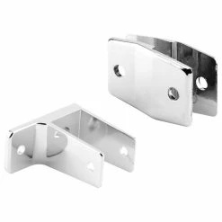 Best reviews of 🤩 Prime-Line Products Alcove Bracket Kit, For 1" Panels, Zinc Alloy, Chrome Plated Finish, 4Pack 😀
