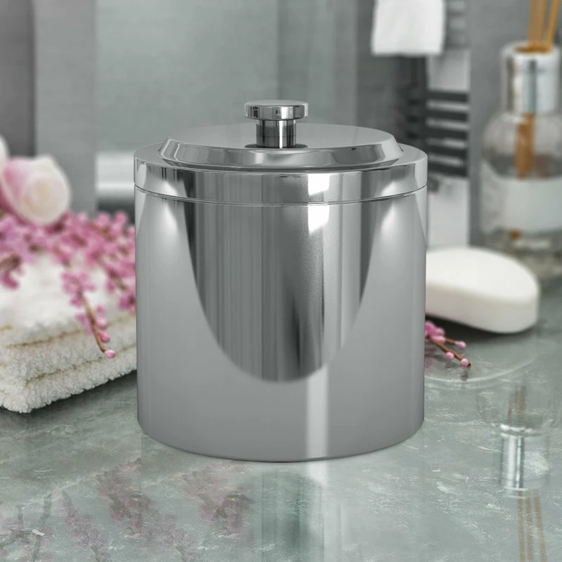 Cheapest ✨ TATARA Nu Steel Stainless Steel Cotton Swab/Cotton Container ✔️ 3 Cheapest ✨ TATARA Nu Steel Stainless Steel Cotton Swab/Cotton Container ✔️ - Image 3