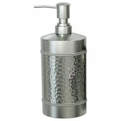 Top 10 ⭐ TATARA Nu Steel Hudson 🔨 Hammered Mirror Soap/Lotion Pump 🛒