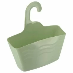 Top 10 💯 EVIDECO Hanging Shower Caddy Organizer Plastic Basket, Almond Green 🎁