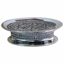 Budget โญ TATARA Nu Steel Beaded Heart Soap Dish ๐