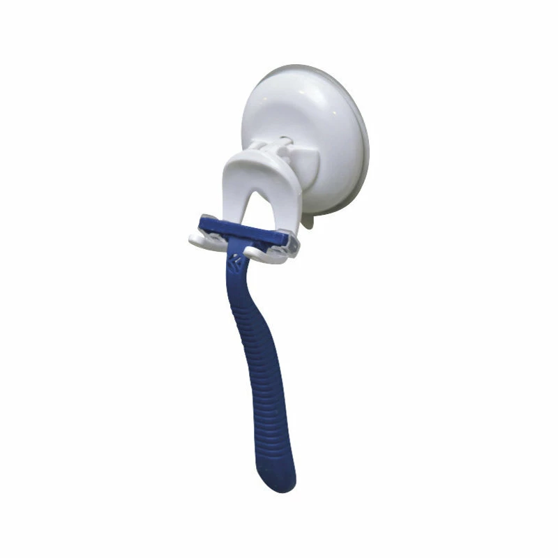 Wholesale ⭐ EVIDECO Suction Mounted Bath Men Razor Shaver Holder White 💯 1 Wholesale ⭐ EVIDECO Suction Mounted Bath Men Razor Shaver Holder White 💯