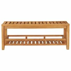 Best Pirce 🎁 Chic Teak Inc. Teak Wood Nassau Shower Stool / Bench With Shelf, 47" 🎁 -Nameeks Shop da01daf50127d4b0 4177 w800 h800 b1 p0