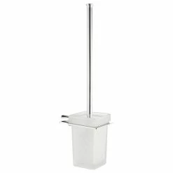 Budget ๐ ANZZI Essence Series Toilet Brush Holder, Brushed Nickel โ๏ธ