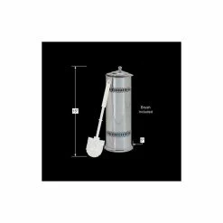 Budget 🔔 Renovators Supply Manufacturing Bathroom Toilet Brush Holder Bright Chrome 15"H X 5"D | 🥰 -Nameeks Shop daf1cfc20b58d4de 6541 w800 h800 b0 p0
