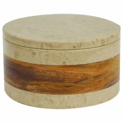 Cheapest 👏 Bello Treasure Marble Bathroom Jar, Desert Sand And Amber 🥰