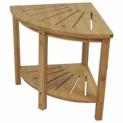 Top 10 😀 Redmon Bamboo Spa Style Corner Shower Seat With Shelf 😉