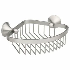 Discount โค๏ธ Moen Wynford Shower Basket, Brushed Nickel ๐