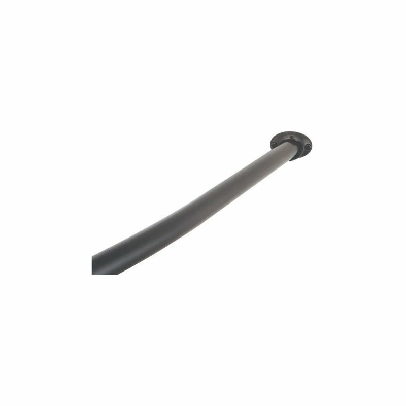 Outlet โ Kingston Brass Adjustable Single Curved Shower Curtain Rod, Oil Rubbed Bronze ๐ 1 Outlet โ Kingston Brass Adjustable Single Curved Shower Curtain Rod, Oil Rubbed Bronze ๐