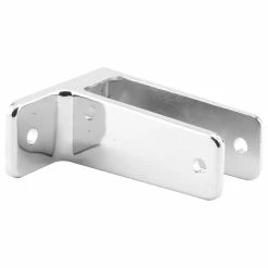 Budget 😍 Prime-Line Products One Ear Wall Bracket, For 1" Thick, Panels, Zinc Alloy, Chrome Plated 🔥