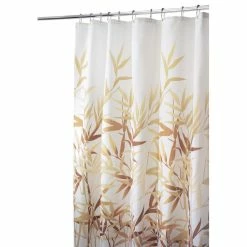 Buy 🎉 IDesign Anzu Fabric Shower Curtain, 72"x72", Brown 🎁