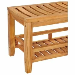 Best Pirce 🎁 Chic Teak Inc. Teak Wood Nassau Shower Stool / Bench With Shelf, 47" 🎁 -Nameeks Shop ede1a96e0127d4be 4177 w800 h800 b1 p0