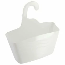 Brand new 🤩 EVIDECO Hanging Shower Caddy Organizer Plastic Basket, White 💯
