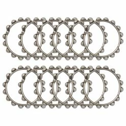 Wholesale 🌟 Dillon And Daria's Designs LLC Utopia Alley Shower Curtain Rings For Bathroom Shower Rod, Brushed Nickel ✔️ -Nameeks Shop f201b77d01eac903 4339 w800 h800 b1 p0