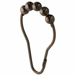 Cheap ๐ IDesign Rollerz Shower Curtain Rings, Bronze ๐