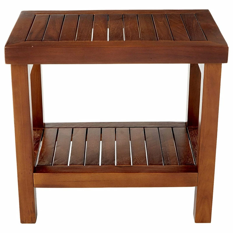 Coupon ๐ฅ Ala Teak Wood Waterproof Bench With Shelf, Brown ๐ฅฐ 1 Coupon ๐ฅ Ala Teak Wood Waterproof Bench With Shelf, Brown ๐ฅฐ