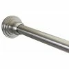 Best deal 🌟 Dynasty Hardware DYN-SR60-SN 60-Inch Satin Nickel Shower Curtain Rod ✨